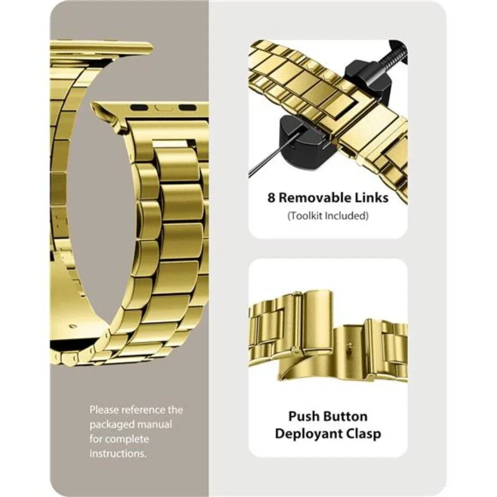 Compatible Apple Watch Bands Golden